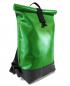 Preview: Upcycling Backpack made of Tarpaulin, tractor hose and Seatbelts in 12 different colors and 3 sizes