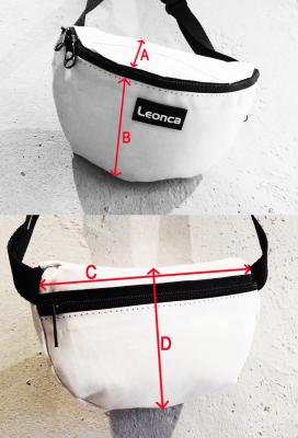 Hip Bags made from tractor hose in 3 sizes
