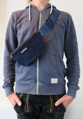 Hip Bag made from blue cordura in 3 sizes