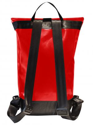 Upcycling Backpack made of Tarpaulin, tractor hose and Seatbelts in 12 different colors and 3 sizes