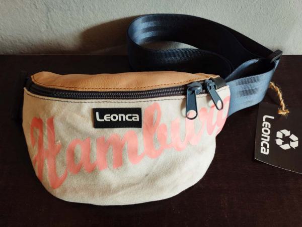 Hip Bag Leinen & Leder Gr.S NP75€