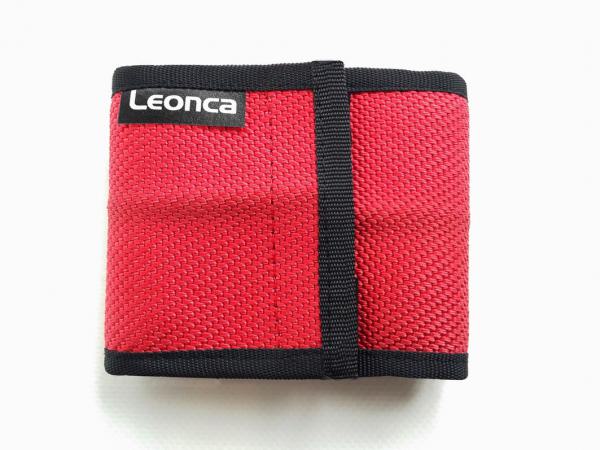 Wallet from red Firehose