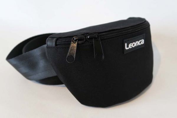 Hip Bag made from black cordura in 3 sizes