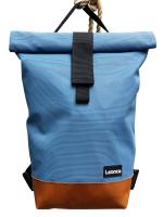 Backpack made from gym mat and leather in 3 sizes